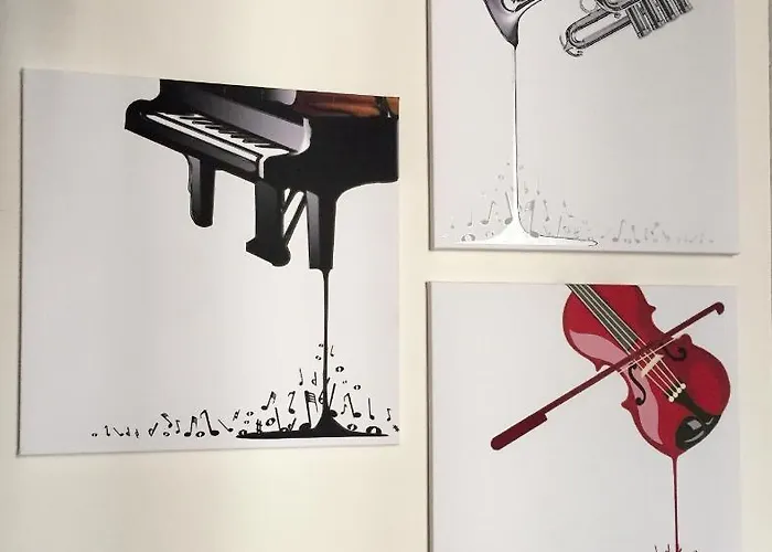 아파트 La Chiave Di Violino Appartamentino Musicale *